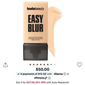 HUDA BEAUTY Easy Blur Foundation